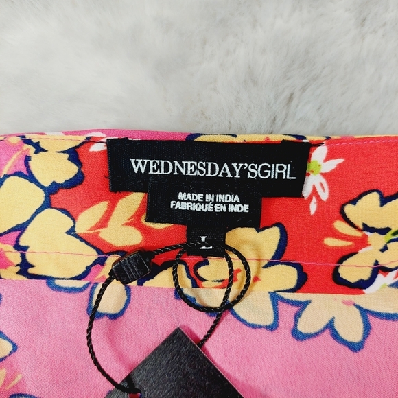 Vibrant Floral Wrap Midi Skirt - Picture 8 of 12